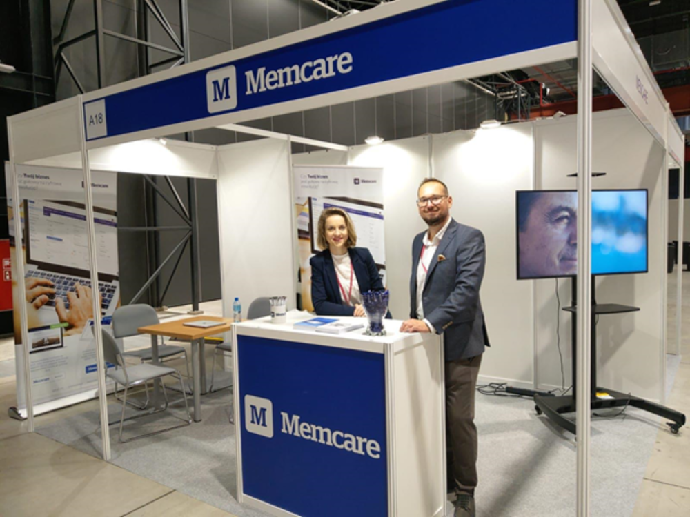 Memcare presenting at Targi Funeral Expo Warszawa